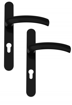 door handle set BLACK