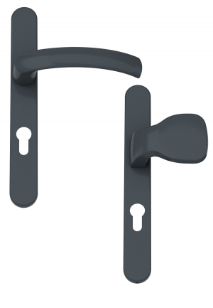 door handle with knob ANTHRACITE