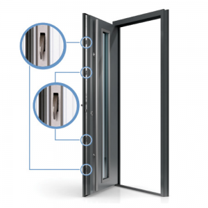 5 locking points (M4)
single hooks
one lock