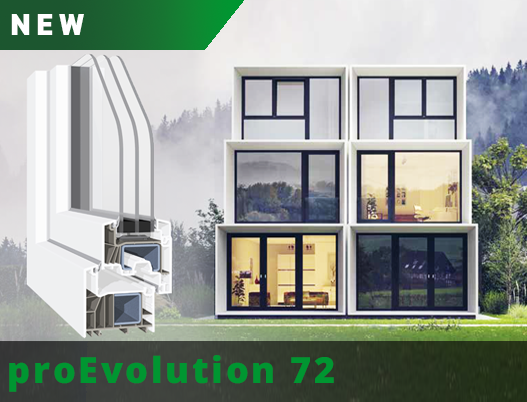 New in the offer - proEvolution 72 window system