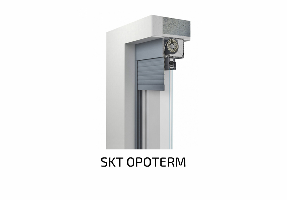 Top Mounted Roller Shutters Opoterm SKT