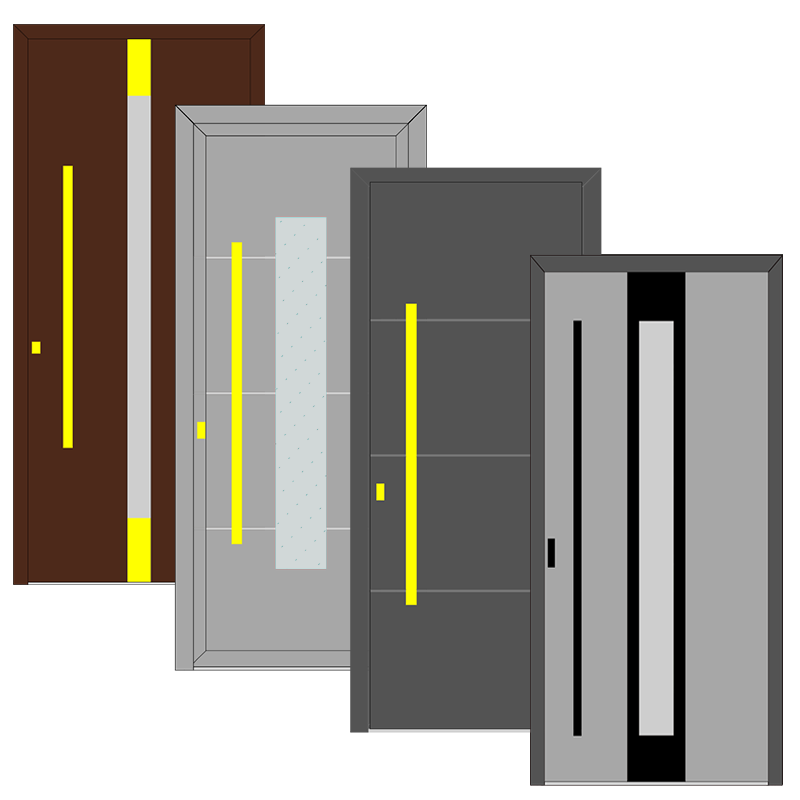 Individually Designed Door Panels